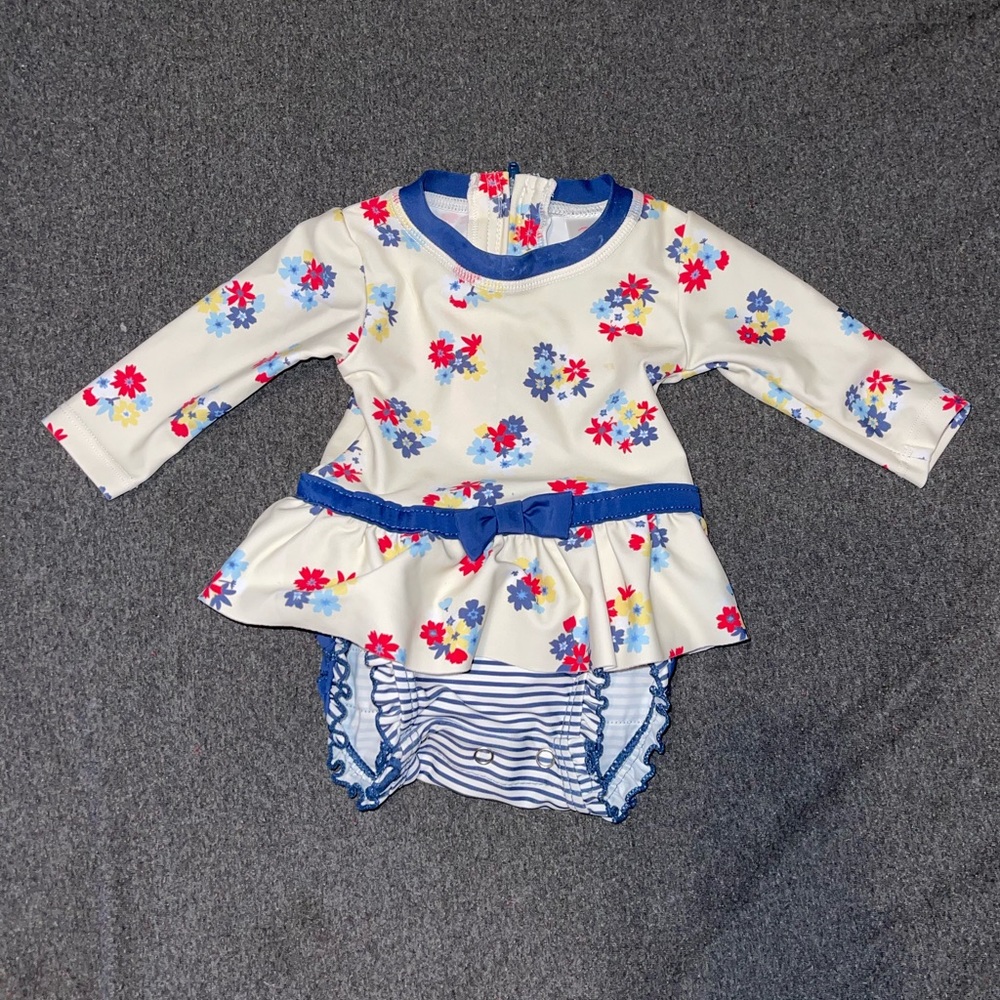 Ruffle butts baby swimwear